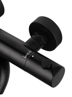 Смеситель для ванны с душевым гарнитуром и термостатом WONZON & WOGHAND LOOP, Черный матовый (WW-311-00-508)