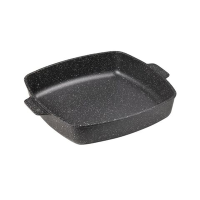 Противень 28х28 см, антиприг, литые ручки, Горница, Гранит, п281аг