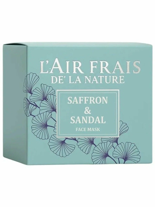 Маска для лица с Шафраном и сандалом L'Air Frais