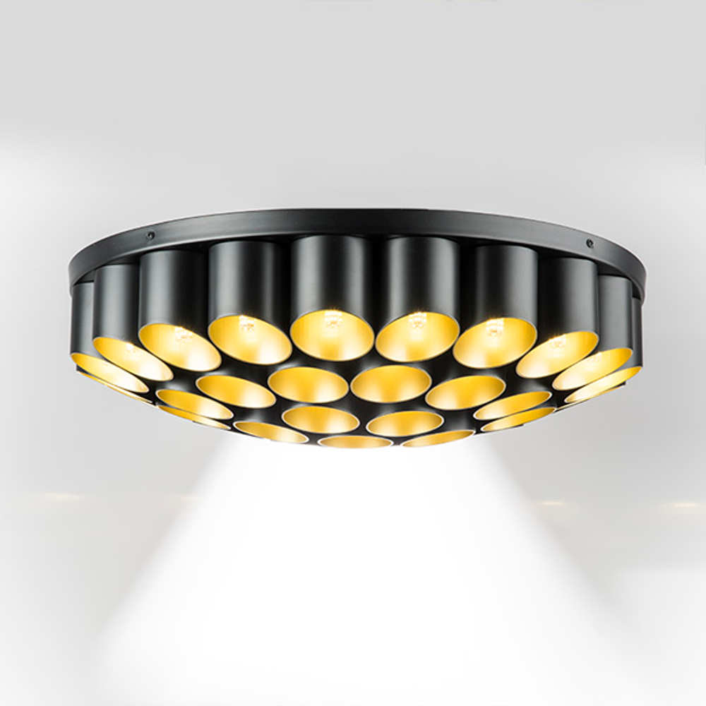 720407 Люстра SIENA 40х40W G9 ЧЕРНЫЙ/ЗОЛОТО