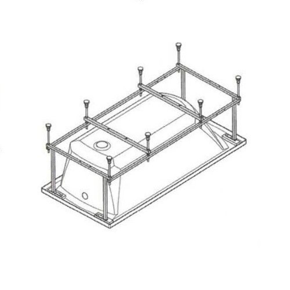 Каркас к прямоугольным ваннам VAGNERPLAST 170x80