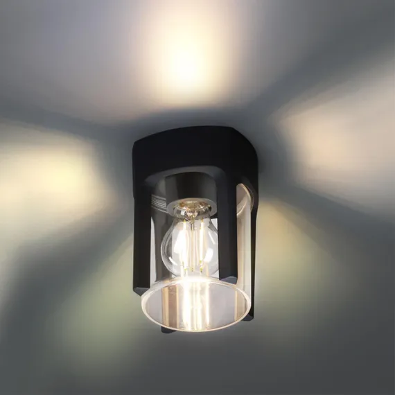 370958 STREET NT23 354 черный Светильник ландшафтный IP54 E27 max 20W 220-240V VISIO