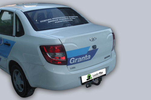 Фаркоп Лидер-Плюс (со съемным шаром) для 1117, 1118, 2194, 2190, 2191 Гранта, DATSUN ON-DO (2004- / 2016-) с электрикой и сертифкатом в комплекте арт.(T-VAZ-22A)