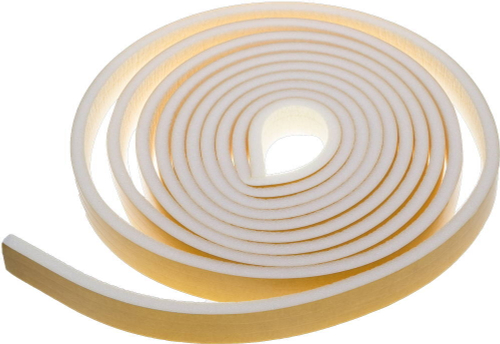 Уплотнитель поролоновый самоклеящийся, 05мм х 18м