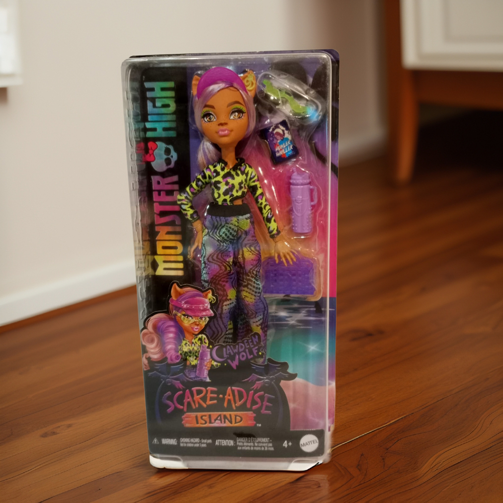 Кукла Monster High «Clawdeen Wolf (Остров страха)» HRP67 — новая серия