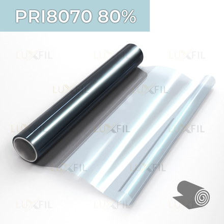 Пленка для окон атермальная PRI8070 80% LUXFIL, рулон (размер 1,524x30м.)