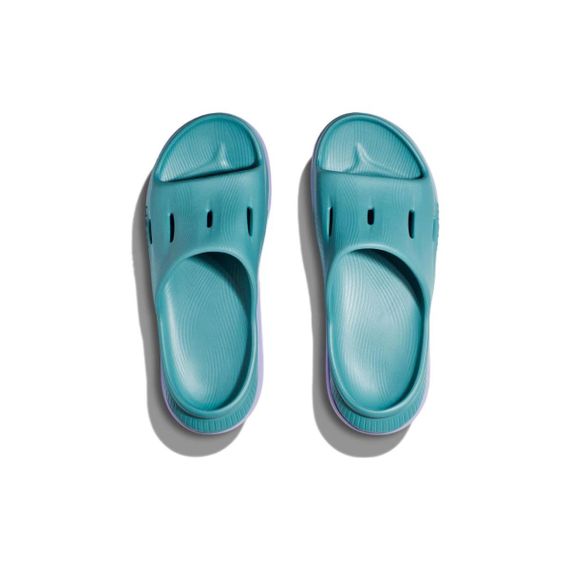 Hoka One One Ora Recovery Slide 3 'Purple Green'