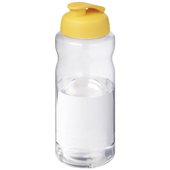 Спортивная бутылка H2O Active® Big Base объемом 1 л с откидывающейся крышкой
