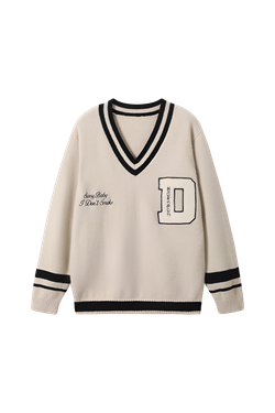 Свитер DONSMOKE "Campus" V-Neck Sweater