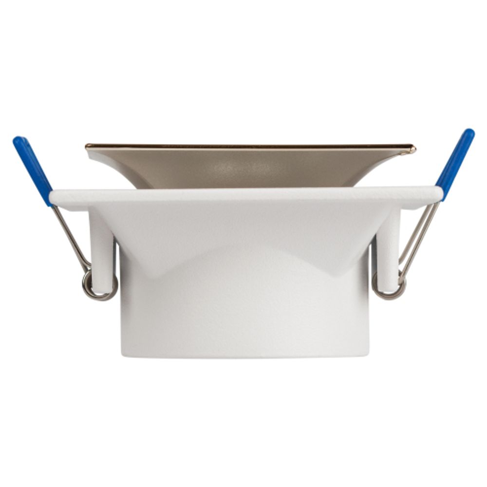 Встраиваемый светильник декоративный ЭРА KL102 WH/GD MR16 GU5.3 белый золото | Декоративные встраиваемые светильники