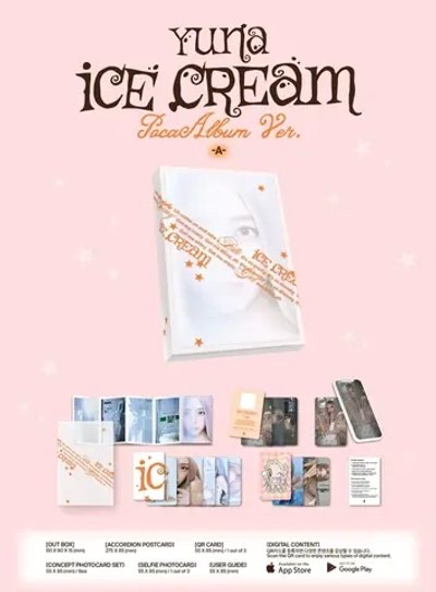 Альбом YUNA - ICE CREAM [Pocaalbum ver.]