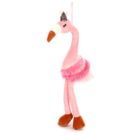 Мягкая игрушка "Фламинго в Юбочке и Короне" 26см (Maxitoys)