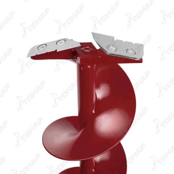 Ледобур BURAN 150R правое вращение, цельнотянутый шнек (LB-150R) Тонар