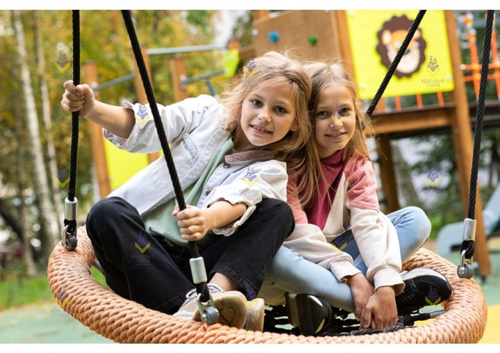 Качель Гнездо с механизмом качания