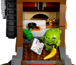 LEGO Angry Birds: Пиратский корабль свинок 75825 — Piggy Pirate Ship — Лего Ангри бёрдз Злые птички
