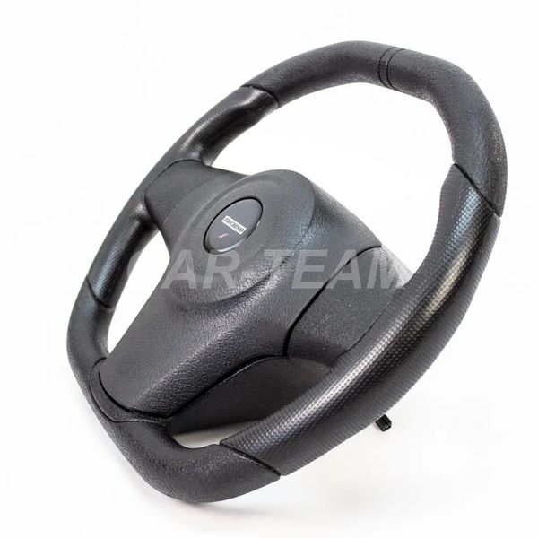 Руль анатомический "Travel Sport" с эмблемой Techno на Лада Приора, Гранта, Калина 2, ВАЗ 2110, 2111, 2112 (европанель), Шевроле Нива, Нива Тревел
