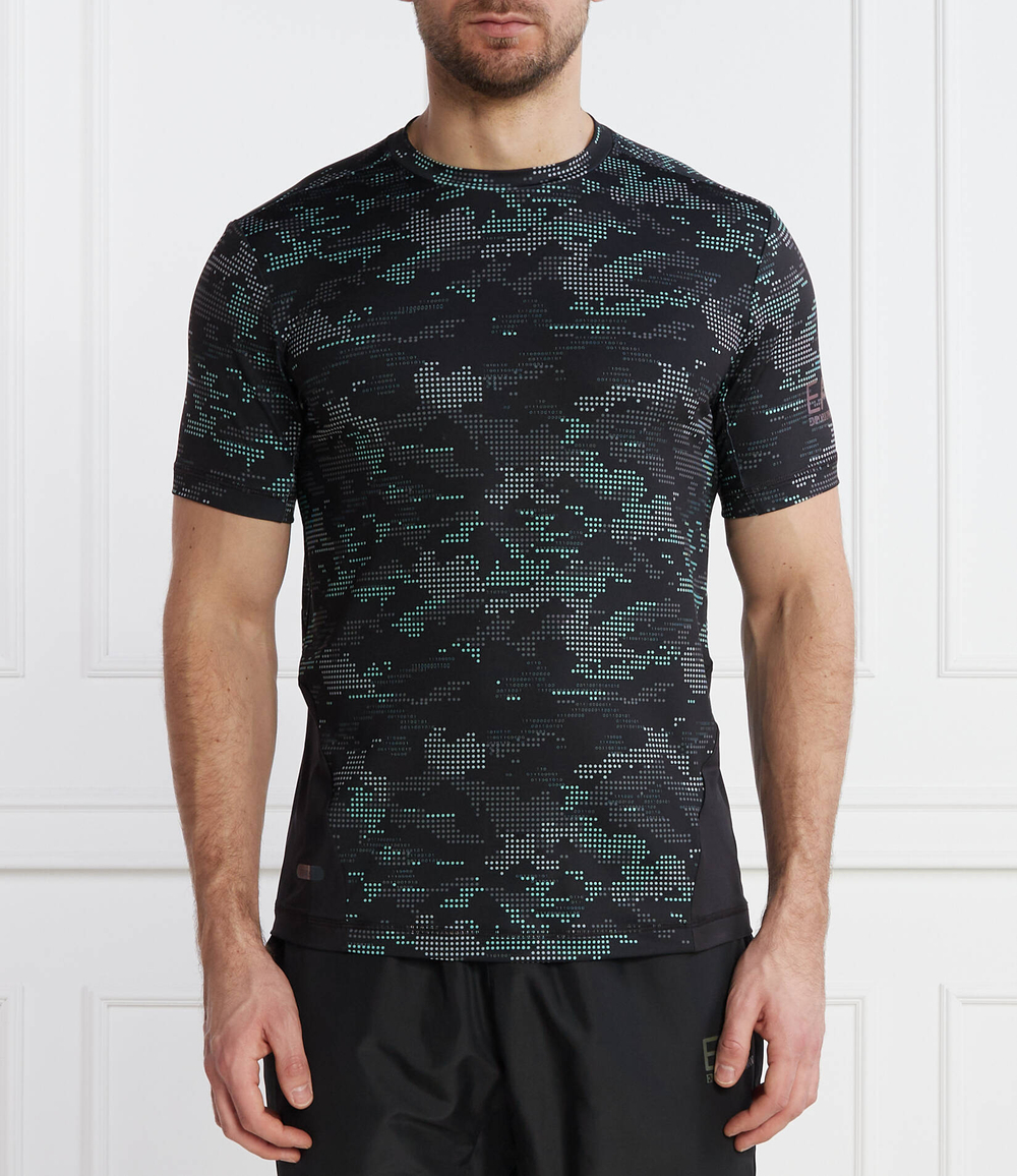 Футболка EA7 - черный(3DPT23 PJMEZ)