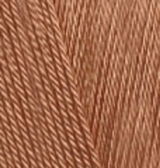 ALIZE "DİVA", 100% Микрофбира акрил, 100 гр, 350 м, 261 красно-коричневый