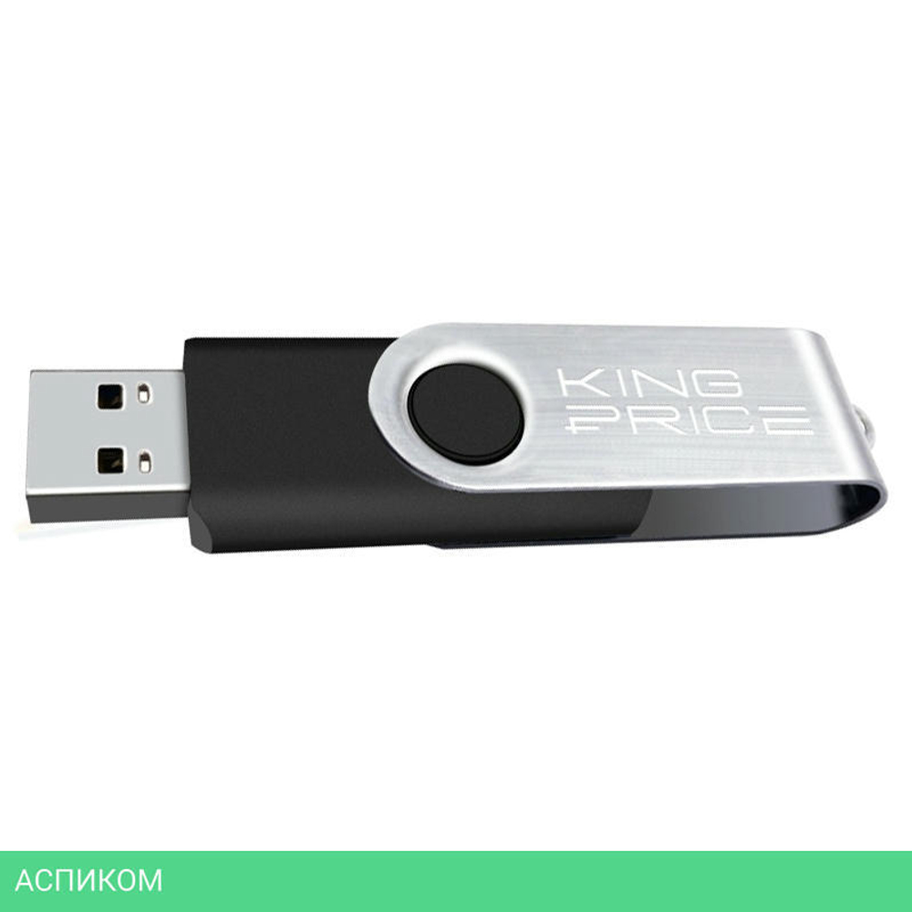 USB Flash-накопитель KingPrice KPFD2 16GB черный (KPFD2A016ABK)