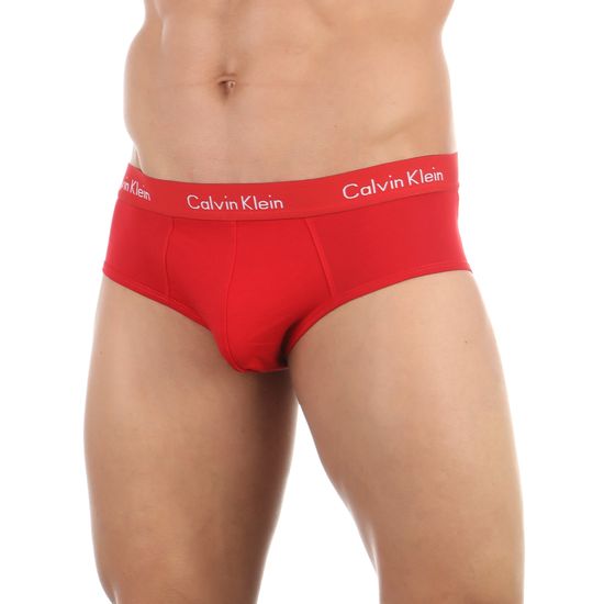 Мужские трусы брифы красные Calvin Klein Briefs СК36621-8
