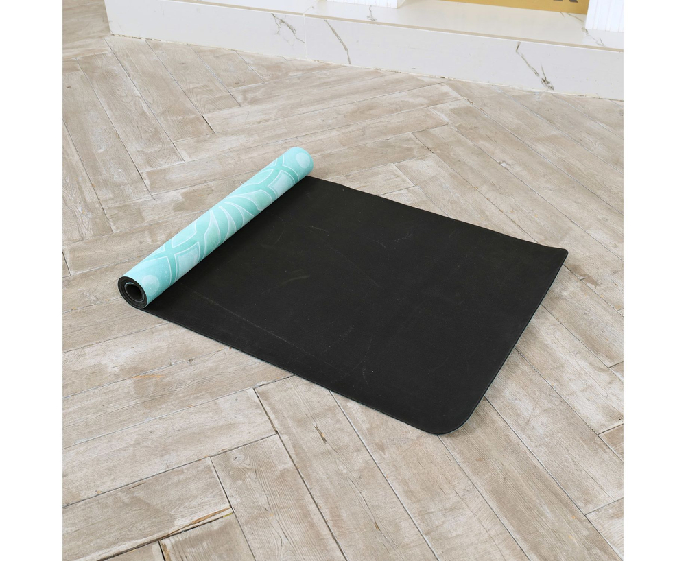 Коврик для фитнеса и йоги DFC Meditation Deluxe, 183x68x0,5 см, Lotus