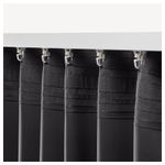 Комплект штор IKEA ANNAKAJSA (АННАКАЙСА), Темно-серый, 145x250 см, 2 шт