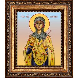 Бландина Лионская святая мученица. Икона на холсте.