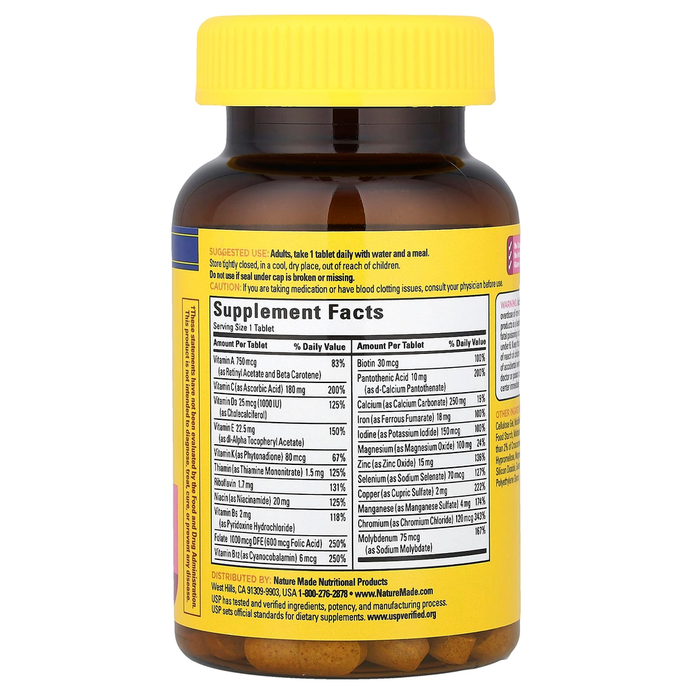 Nature Made, Мультивитамины для нее, 90 таблеток