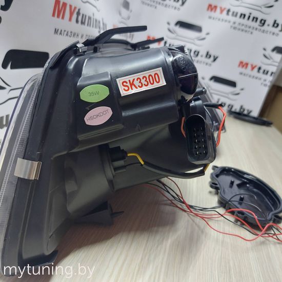 Передние фары BLACK для Volkswagen Bora