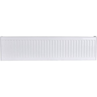 Радиатор панельный профильный ROMMER Compact тип 22 - 300x1200 мм (подкл.боковое, белый)