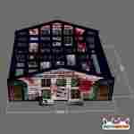 Надувной квест-аттракцион «Заточение духов», 9×9×3,5 м