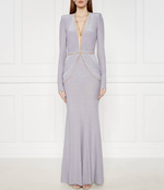 Платье Elisabetta Franchi - лавандовый(AB63042E2)