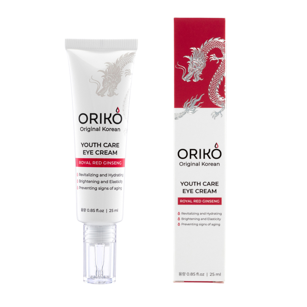 ORIKO Royal Red Ginseng Youth Care Eye Cream Питательный крем для век с экстрактом красного женьшеня против первых морщин 25мл