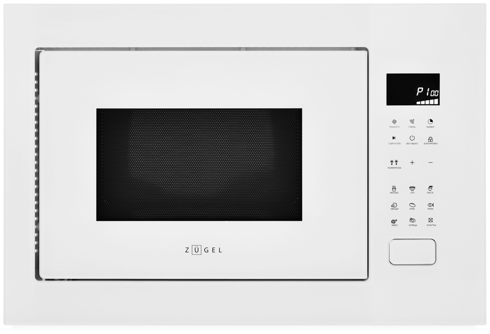 Встраиваемая микроволновая печь СВЧ Zugel ZMO251W белая