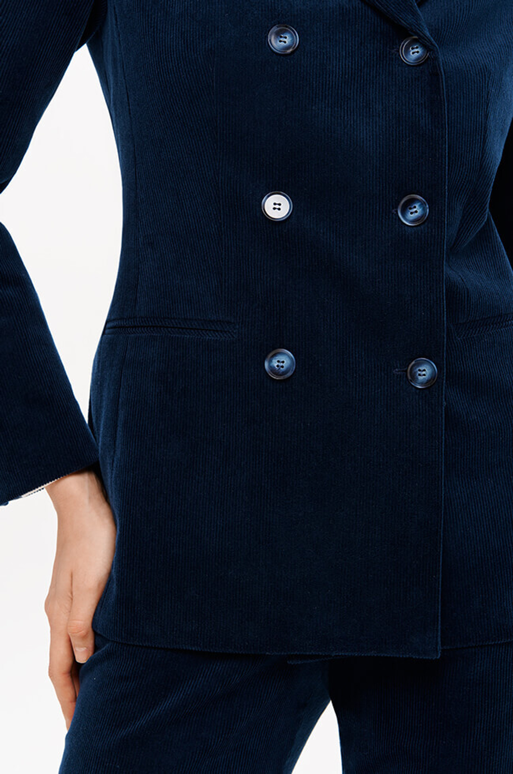 1953 Жакет женский (синий)