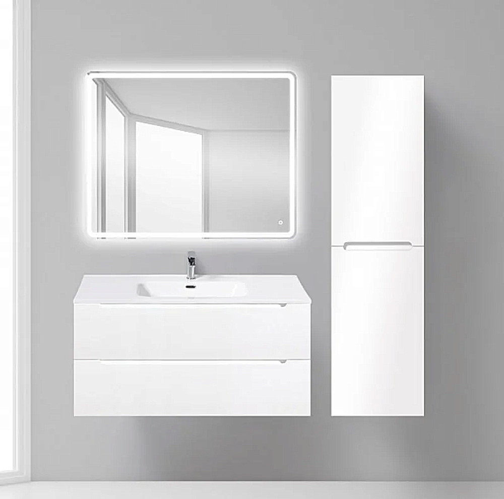 Тумба с раковиной Belbagno ETNA 101 BL белая
