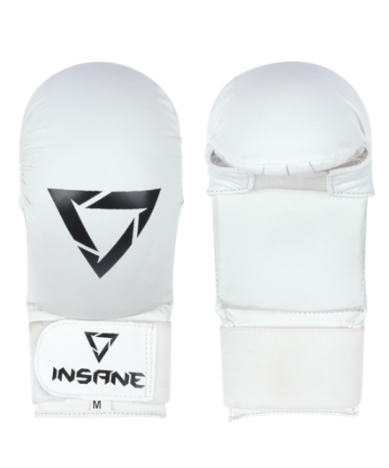 Накладки для карате MANTIS, ПУ, белый