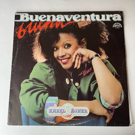 Винтажная виниловая пластинка LP Buenaventura, Karel Vagner Band Buena (Чехословакия 1989)