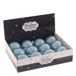 GAEM Набор из 12шт Украшение новогоднее "Шар", D 8 см, L35 W27 H8,5 см