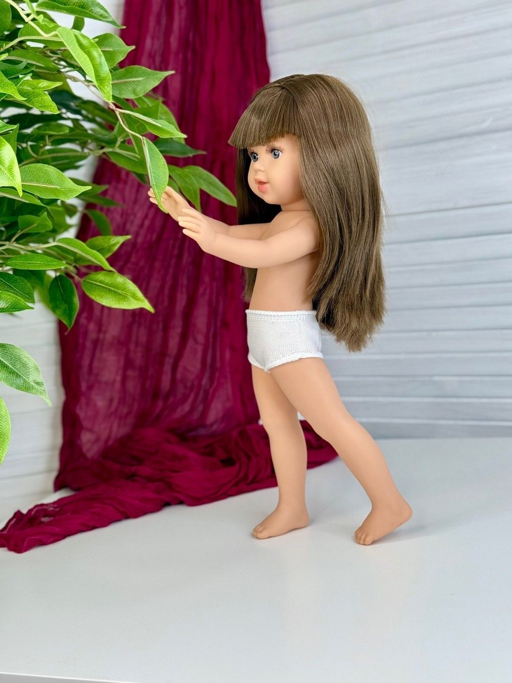 Кукла Marina and Pau 40cм,Marina без одежды в пакете (M13A4)