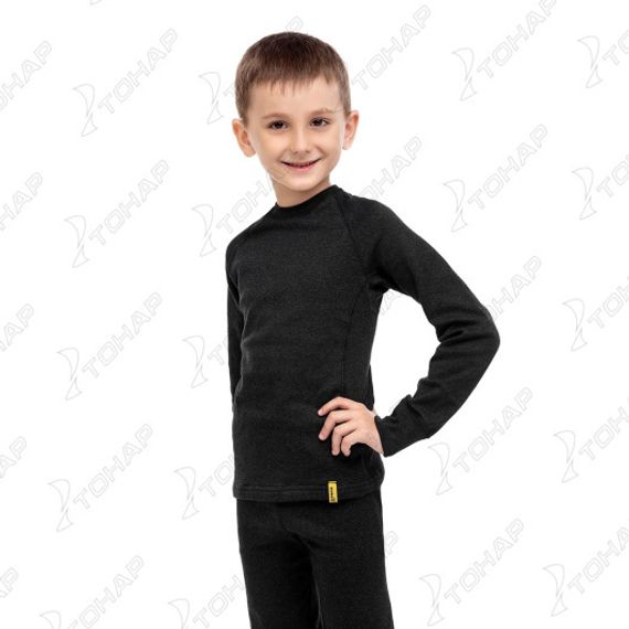 Комплект детский Thermo-Merino, цв.темно-серый 150-155 Helios