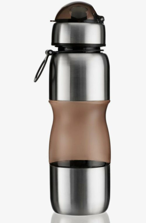 Бутылка для воды спортивная велосипедная, 650 мл, с поильником, 24.5 х 8 см 1684725