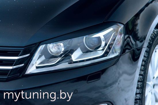 Реснички на фары для Volkswagen Passat B7