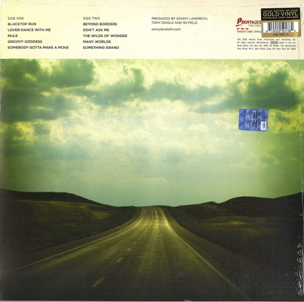 Sonny Landreth / Blacktop Run (Coloured Vinyl)(LP)