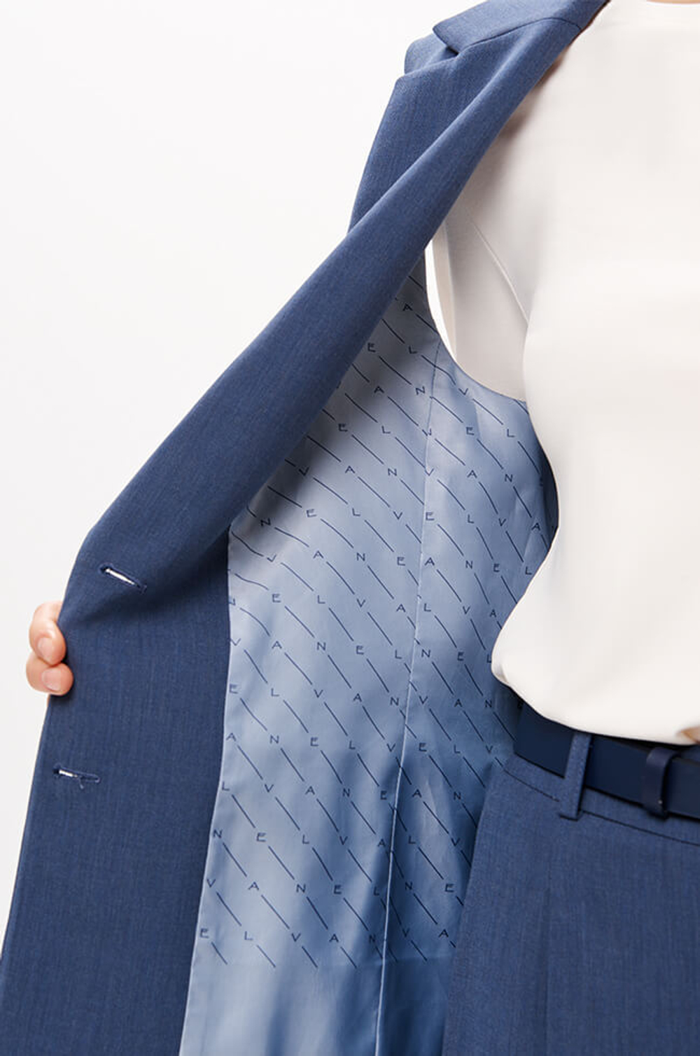 1940 Жилет женский (дымчато-голубой)