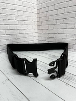 Ремень с фастексом / чёрный