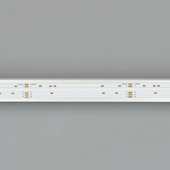 Светодиодная лента Arlight 15W/m 768LED/m CSPSMD холодный белый + разноцветный 5М COB-X768-12mm 24V 041787