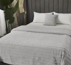 Плед 220х240 Sofi De MarkO Анабель серый