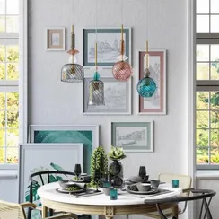 4862/1 PENDANT ODL21 373 розовый/золото Подвес E27 1*60W BELLA