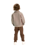 Куртка-рубашка стёганая Карамелли